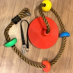 ターザンロープ　クライミングロープ　ブランコの画像