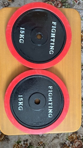 ファイティングロード　バーベルプレート 15kgx2