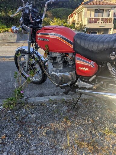 1978年CB400T。Gs550E