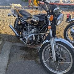 1978年CB400T。Gs550Eの画像