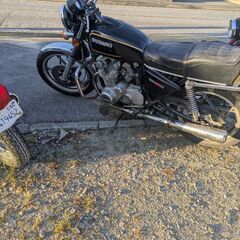 1978年CB400T。Gs550Eの画像