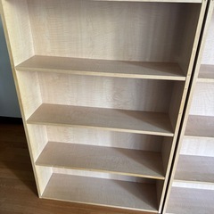 文庫本ラック2台セットの画像