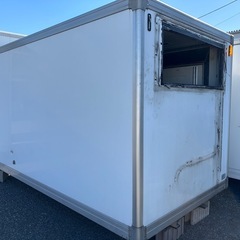 アルミコンテナ7 保冷庫　鍵付きの画像