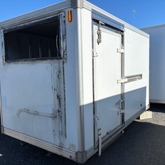 アルミコンテナ7 保冷庫　鍵付きの画像