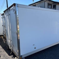 アルミコンテナ7 保冷庫　鍵付きの画像