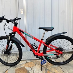 引き取り限定　Cannondale 24 キッズTrail マウンテンバイクの画像