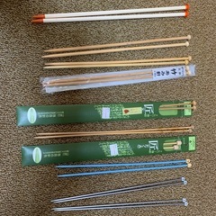 編み針、かせくり器の画像