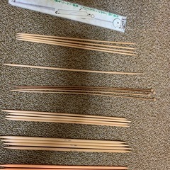 編み針、かせくり器の画像