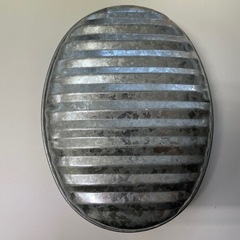 萬年湯たんぽ ブリキ製 湯たんぽ 昭和レトロの画像