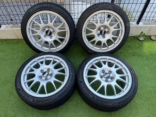 BBS RG394 クラウン純正 215/45R18 スタッドレス VRX3