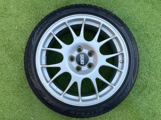 BBS RG394 クラウン純正 215/45R18 スタッドレス VRX3