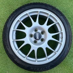 BBS RG394 クラウン純正 215/45R18 スタッドレス VRX3の画像
