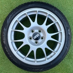 BBS RG394 クラウン純正 215/45R18 スタッドレス VRX3の画像