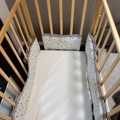 【値下げ交渉あり！】ベビーベッドの画像