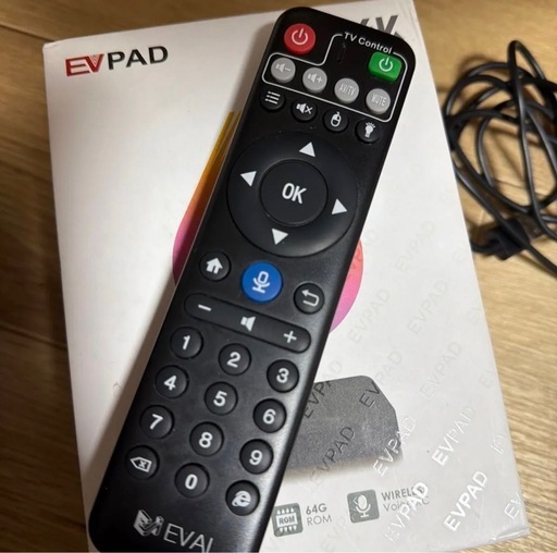 EVPAD 6P 4G RAM 64G ROM TVボックス マルチメディアプレーヤー
