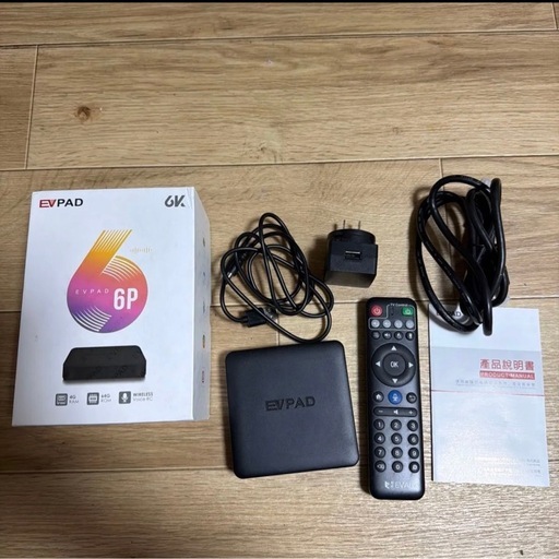 EVPAD 6P 4G RAM 64G ROM TVボックス マルチメディアプレーヤー