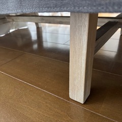 週末限定価格【ほぼ未使用】unico ソファの画像