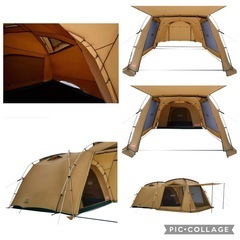 【ファミリーキャンプ最適✨美品/純正フルセット】コールマン タフスクリーン2ルームハウス MDX +純正シートセット付 (設営簡単)の画像