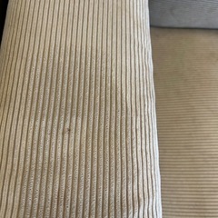 差し上げます【定価44,900円】3人掛けコーデュロイソファ の画像