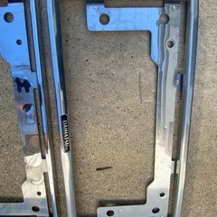 ナンバーフレーム 2台セットの画像