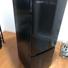 【美品】冷蔵庫  TOSHIBA(東芝)　GR-V15BS(K)　2023年製　セミマットブラックの画像