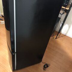 【美品】冷蔵庫  TOSHIBA(東芝)　GR-V15BS(K)　2023年製　セミマットブラックの画像