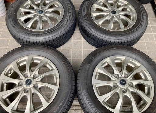 BS VRX2 195/65R15＋BSパルミナ