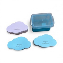 ミニミニ缶 コンテナ まとめ売り 小物入れ キャンドル 雲 雲型 アイテム 透明コンテナの画像