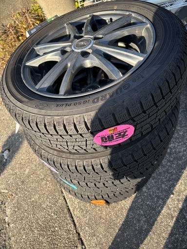 決まりました スタッドレスタイヤ