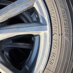 決まりました スタッドレスタイヤの画像