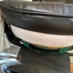 高級そうな椅子　黒　最終値下げの画像