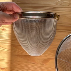 麺用　ザル　2つセットの画像