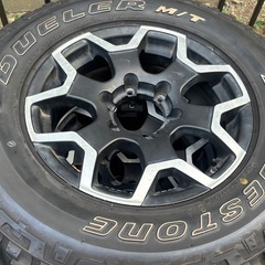BRIDGESTONE DUELER M/T LT225/75R16 タイヤホイール4本セットの画像