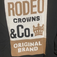 ロデオクラウンズ　トレーナー　ブラックの画像