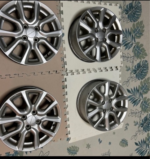 モデューロ 15インチアルミホイール15×5.5J,4穴,4本,100,+45