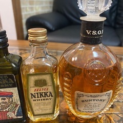 ウイスキーボトル5本セットの画像