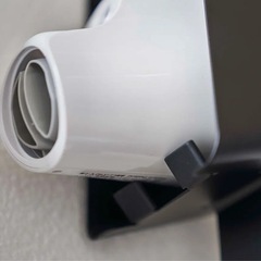 【山崎実業/Tower】棚下ドライヤーホルダー タワー 黒の画像