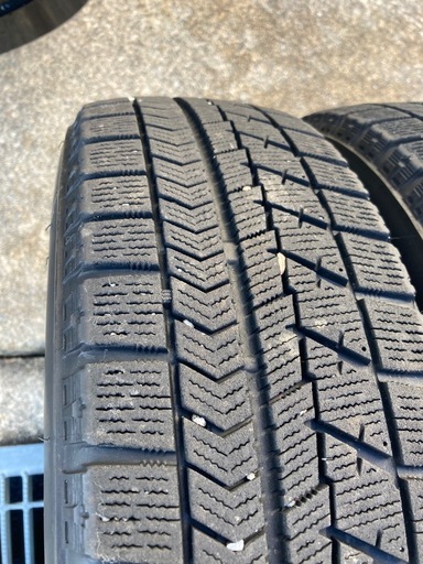 軽四自動車用　アルミ付きスタッドレスタイヤ　155/65R14　4本　BLIZZAK VRX　