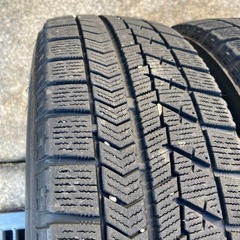 軽四自動車用　アルミ付きスタッドレスタイヤ　155/65R14　4本　BLIZZAK VRX　の画像