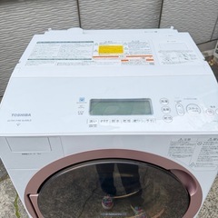 【美品】TOSIBA 東芝 ドラム式洗濯機 TW-127XH1L 22年製 12/7kg 左開きの画像