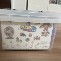 取引終了　
マグネットブロック　収納箱付きの画像