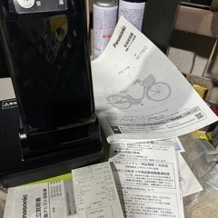 パナソニック電動アシスト自転車26インチ新車同様の画像