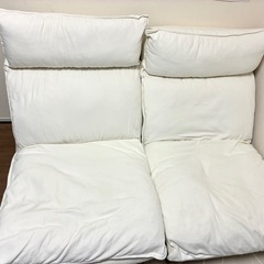 無印良品　リクライニング　ソファ　チェアの画像