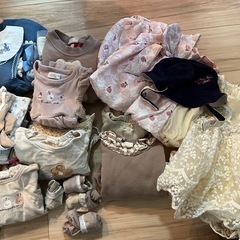 女の子　衣類品約40点の画像