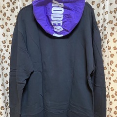 ロデオクラウンズ　パーカー　ブラック✖️パープルの画像