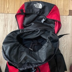 中古ノースフェイス　バックバックの画像