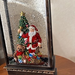 クリスマス ホリデーランタン コストコ スノードームの画像