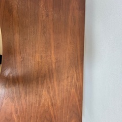 【本日限り】東馬 レガリー　120デスク／ウォールナット調 × ブラック脚　木製の画像