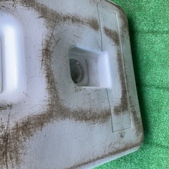 中古伸縮性3mポール＋中古特価注水台(44✖️44の画像