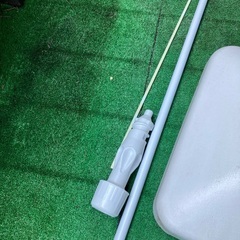 中古伸縮性3mポール＋中古特価注水台(44✖️44の画像